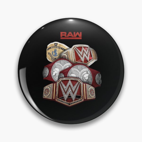 Artikelvorschau, WWE RAW Championship Belts Stacked Graphic entworfen und verkauft von Stungmans.