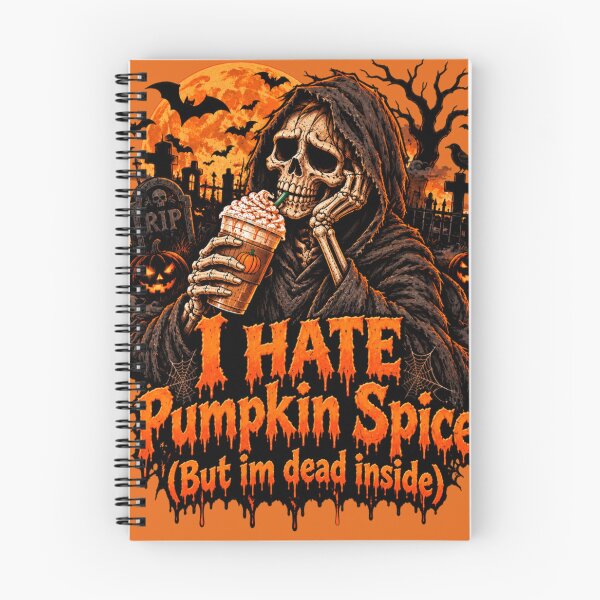 Item preview, PUMPKIN SPICE - SKELETON HATES PUMPKIN SPICE designed and sold by AsotenDesigns.