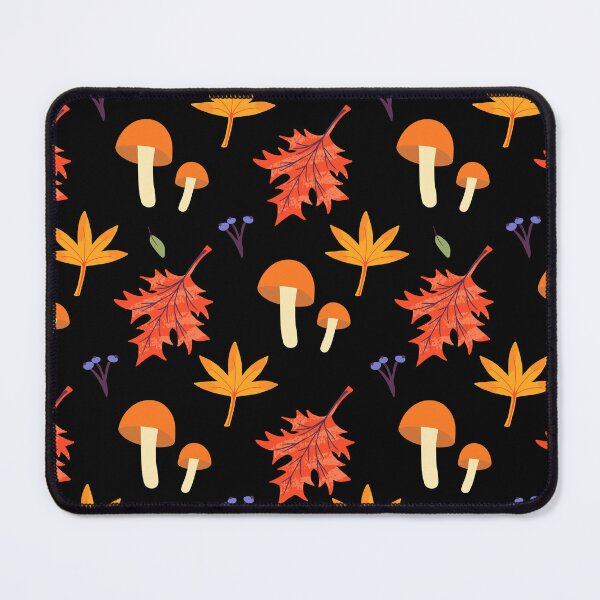 Item preview, Dark Cottagecore Orange Mushroom Maple Leaf designed and sold by FestivityFinds.