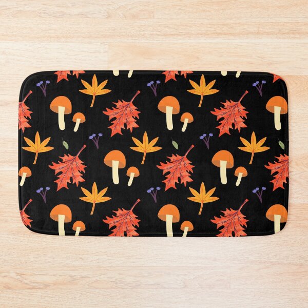 Item preview, Dark Cottagecore Orange Mushroom Maple Leaf designed and sold by FestivityFinds.