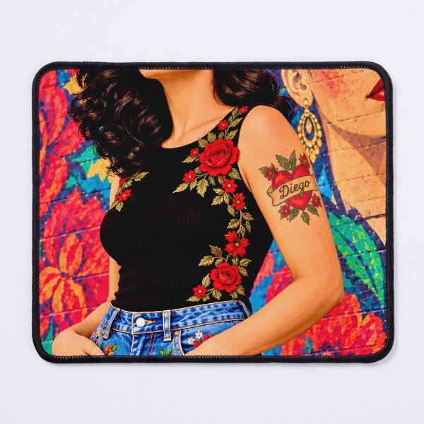 Item preview, Modern Frida and Mural designed and sold by reggiemercedes.