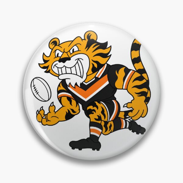 Item preview, The Mighty Tigers Mascot Drawing designed and sold by Luke Foran Sports Art.