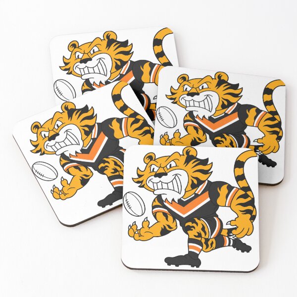 Item preview, The Mighty Tigers Mascot Drawing designed and sold by Luke Foran Sports Art.