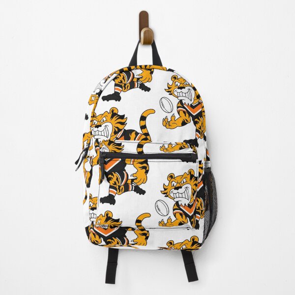 Artikelvorschau, Zeichnung des Maskottchens der Mighty Tigers entworfen und verkauft von Luke Foran Sports Art.