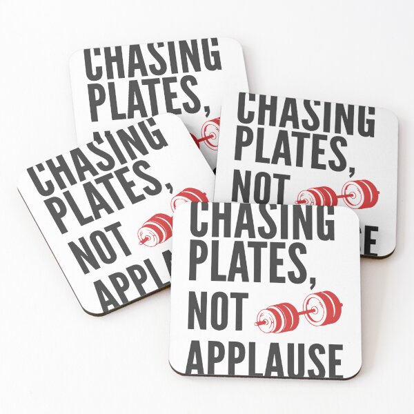 Item preview, Chasing Plates Not Applause Humble Lifting Design designed and sold by ys96.