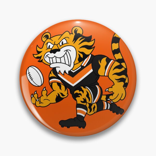 Item preview, The Mighty Tigers Mascot Drawing designed and sold by Luke Foran Sports Art.