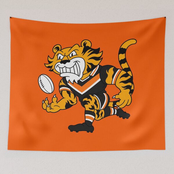 Item preview, The Mighty Tigers Mascot Drawing designed and sold by Luke Foran Sports Art.