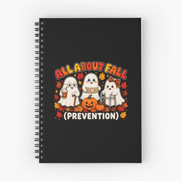 Item preview, All About Fall Prevention Funny Ghost Autumn Halloween designed and sold by khdmalakarak.