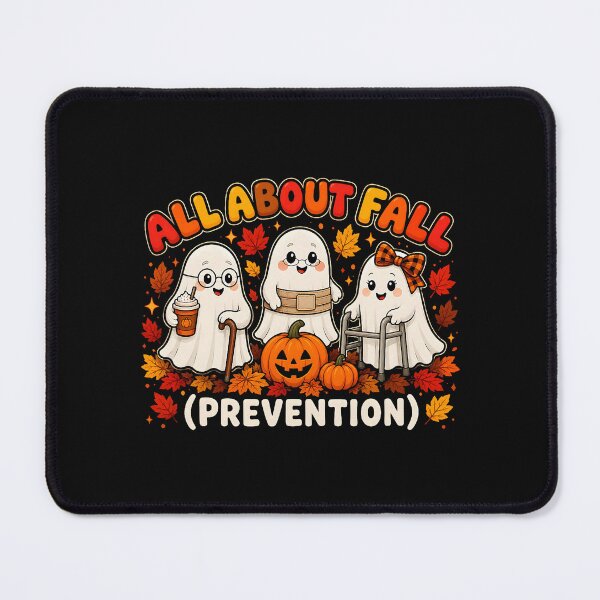 Item preview, All About Fall Prevention Funny Ghost Autumn Halloween designed and sold by khdmalakarak.