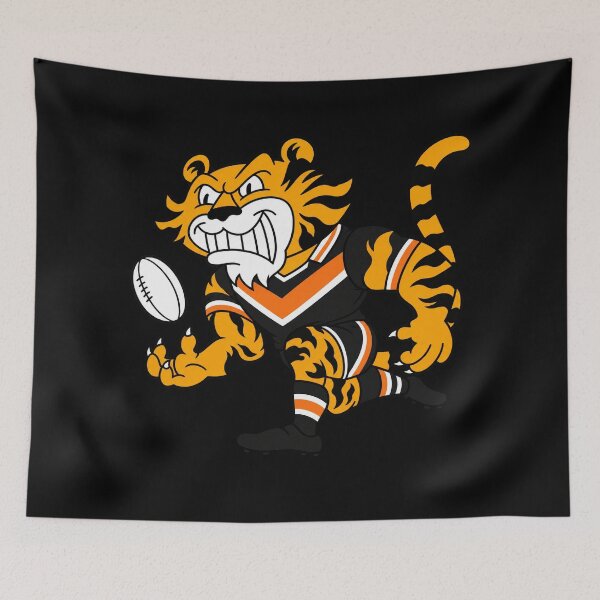 Item preview, The Mighty Tigers Mascot Drawing designed and sold by Luke Foran Sports Art.
