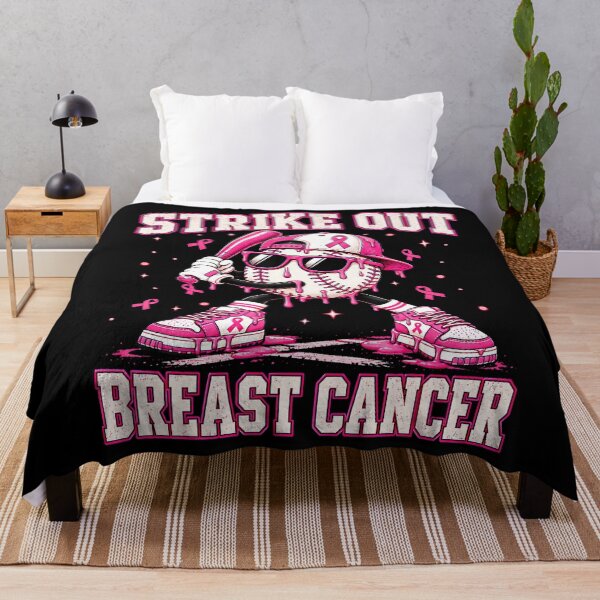 Item preview, Strike Out Breast Cancer Baseball Drip Youth designed and sold by HayleePacoch.