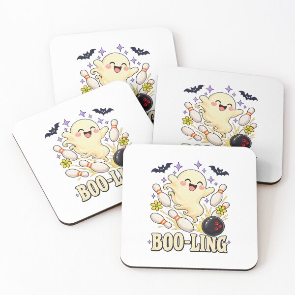 Item preview, Boo Ling Cute Ghost Halloween Bowling Humor designed and sold by khdmalakarak.