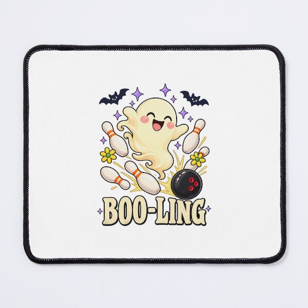 Item preview, Boo Ling Cute Ghost Halloween Bowling Humor designed and sold by khdmalakarak.