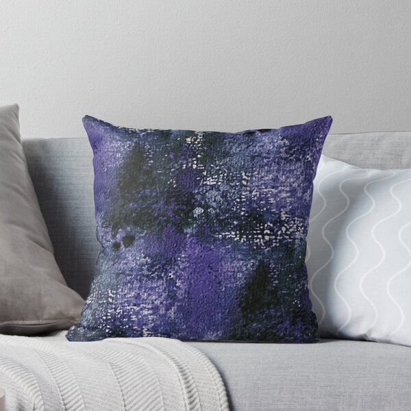 Item preview, Textured Grunge Abstract in Black and Purple designed and sold by Artistestella.