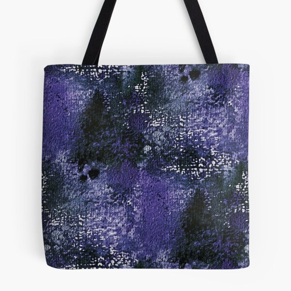 Item preview, Textured Grunge Abstract in Black and Purple designed and sold by Artistestella.