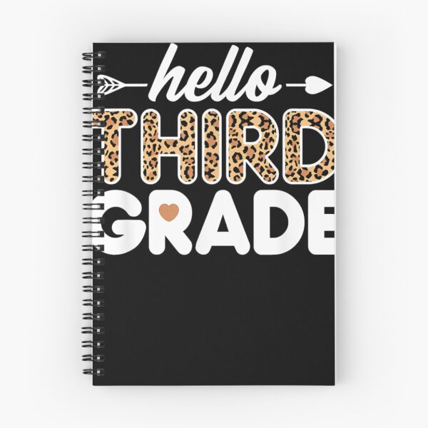 Item preview, Hello 3rd Grade Leopard designed and sold by Nerocatish.