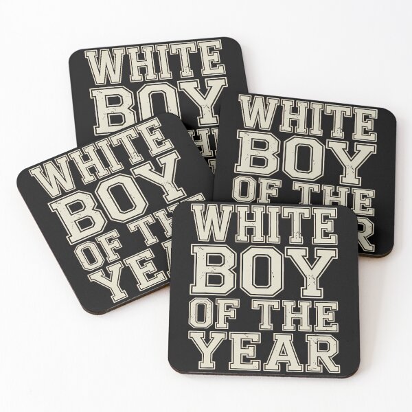 Item preview, White Boy Of The Year Retro Vintage Humor designed and sold by Khescoiu.