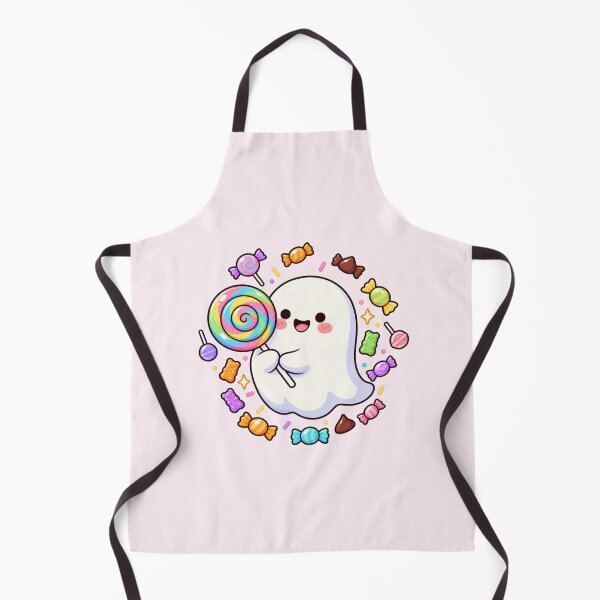 Item preview, Cute Ghost Halloween | Kawaii Ghost Candy Lollipop designed and sold by MrDev.
