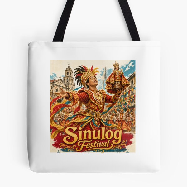 Item preview, A portrait of Sinulog Festival in Cebu Philippines designed and sold by GoodPlaceToShop.
