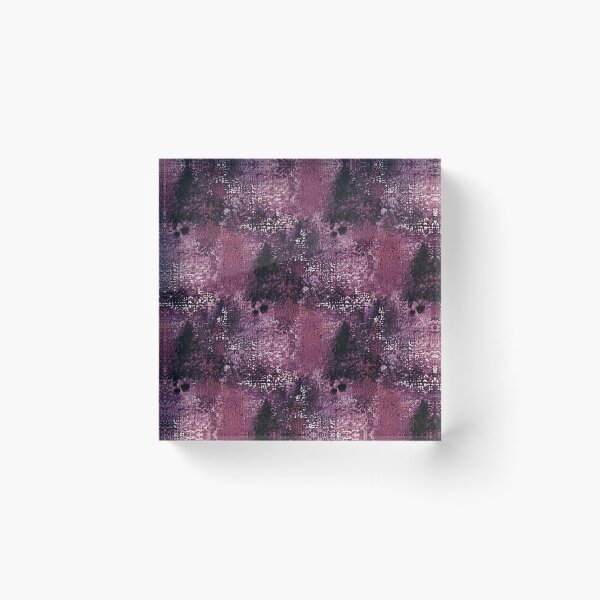 Item preview, Textured Grunge Abstract in Black and Maroon designed and sold by Artistestella.