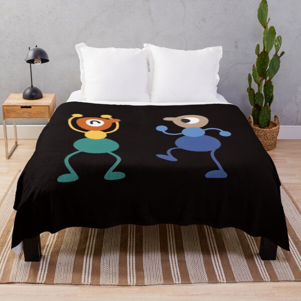 Item preview, Dancing Abstract Figures Playful Fun Art designed and sold by madebyleeshy.