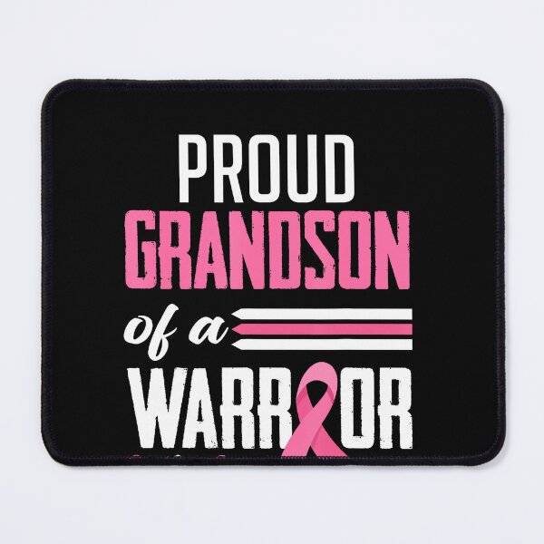 Item preview, Proud Grandson Of A Warrior Grandma Breast Cancer Awareness designed and sold by LouisaOReilly.