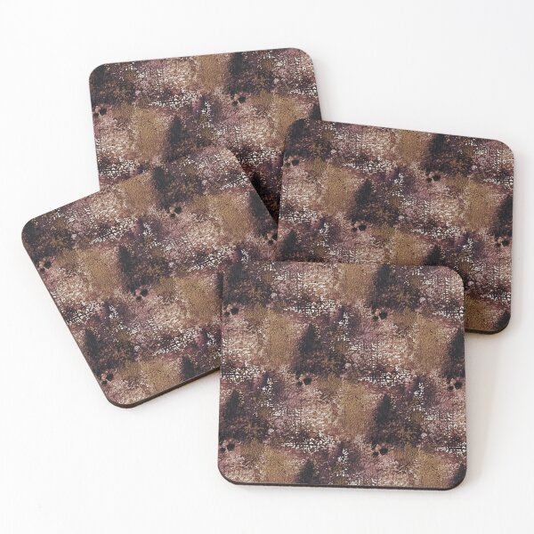 Item preview, Textured Grunge Abstract in Black and Brown designed and sold by Artistestella.