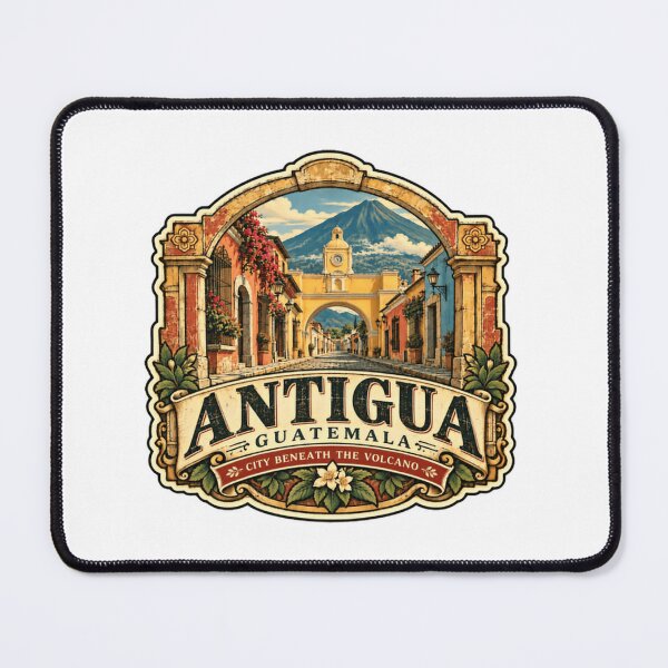 Item preview, Antigua Guatemala City Beneath The Volcano Vacation Souvenir designed and sold by Simsimah26Parks.