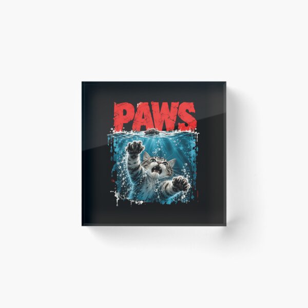 Item preview, Paws Cat Lover Animal Parody Humor Feline Owner designed and sold by RetroMini2026.
