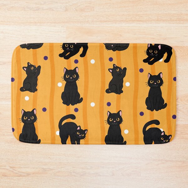 Item preview, Black cat pattern designed and sold by fluffyfamcraft.