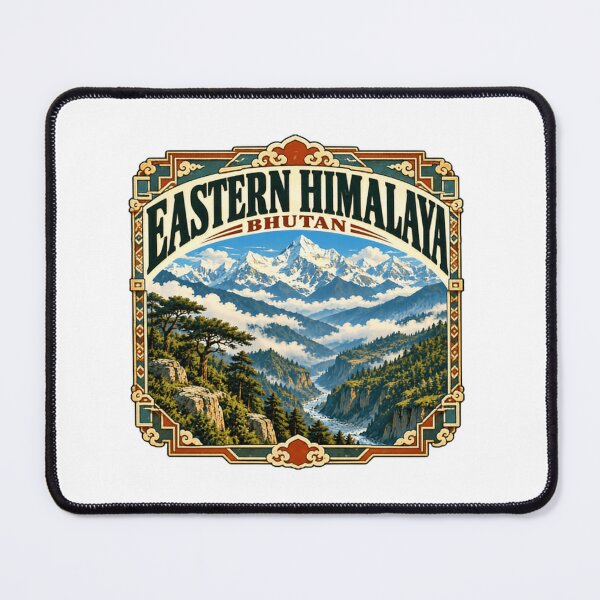 Item preview, Eastern Himalaya Bhutan Mountain Travel Adventure Landscape designed and sold by Simsimah26Parks.