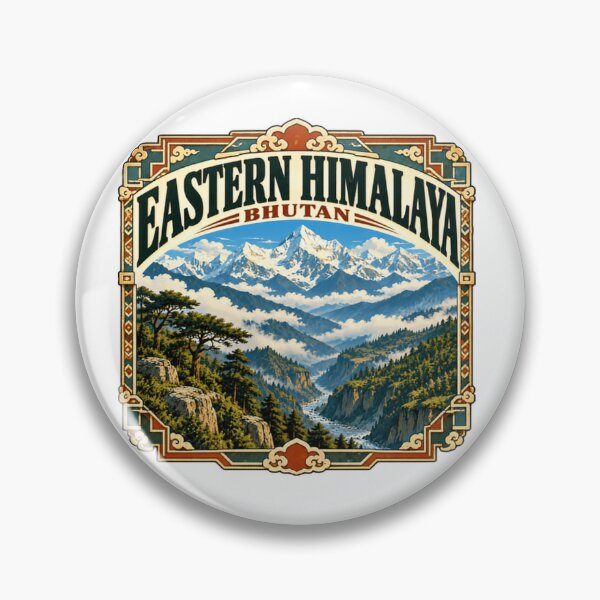 Item preview, Eastern Himalaya Bhutan Mountain Travel Adventure Landscape designed and sold by Simsimah26Parks.