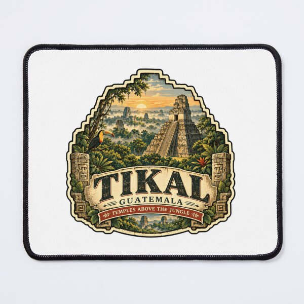 Item preview, Tikal Guatemala Temples Above The Jungle Mayan Ancient History Travel designed and sold by Simsimah26Parks.