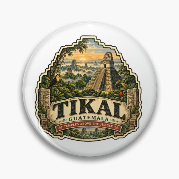 Item preview, Tikal Guatemala Temples Above The Jungle Mayan Ancient History Travel designed and sold by Simsimah26Parks.