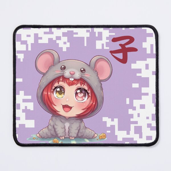 Item preview, Kawaii Japanese Zodiac Rat – Year of the Rat designed and sold by Neo Japonism Art.