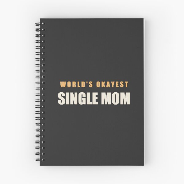 Artikelvorschau, World's Okayest Single Mom - Single Mom entworfen und verkauft von RetroThreadWorks.