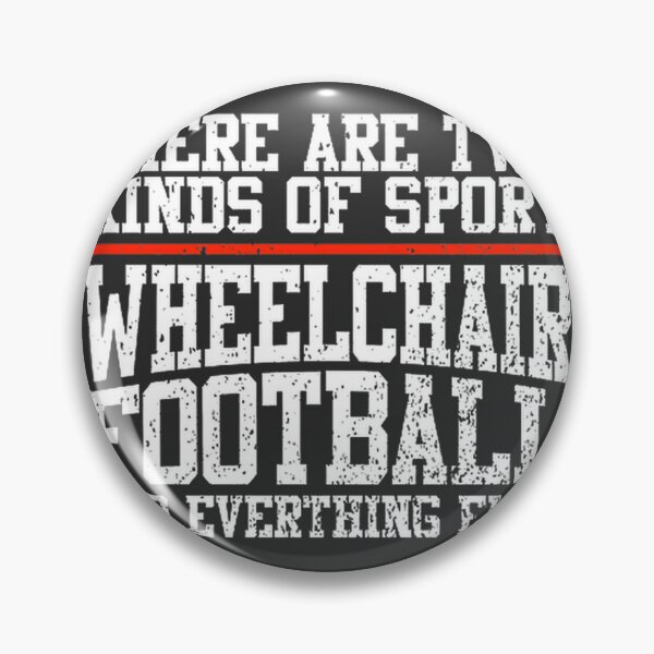 Artikelvorschau, Bold Adaptive Sports Quote with Wheelchair Football Design entworfen und verkauft von ThajaFloecky.