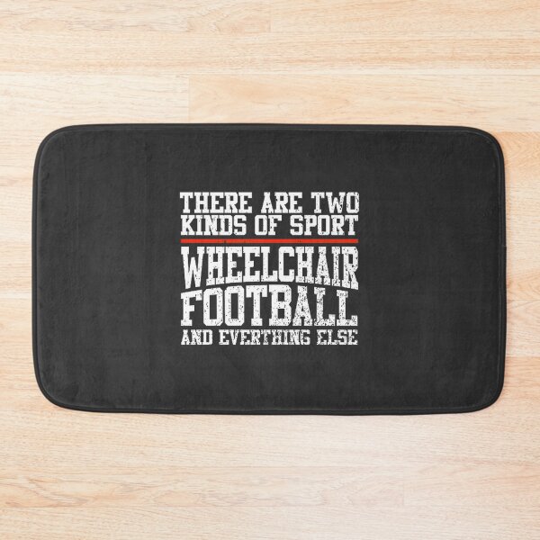 Item preview, Bold Adaptive Sports Quote with Wheelchair Football Design designed and sold by ThajaFloecky.