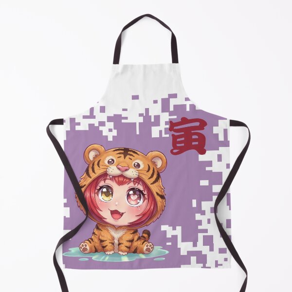 Item preview, Kawaii Japanese Zodiac tiger – Year of the tiger designed and sold by Neo Japonism Art.
