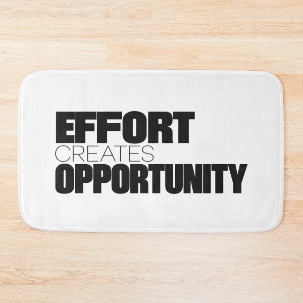 Item preview, Effort Creates Opportunity designed and sold by bolaAura.