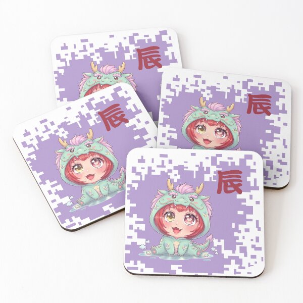 Item preview, Kawaii Japanese Zodiac dragon – Year of the dragon designed and sold by Neo Japonism Art.