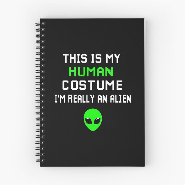 Item preview, This Is My Human Costume Alien Humor Quote designed and sold by khdmalakarak.