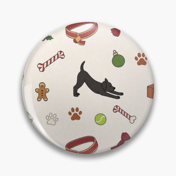 Item preview, Christmas & Yoga Dog Pattern Design designed and sold by PawFitt.