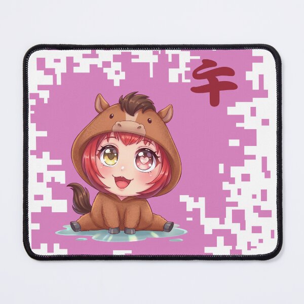 Item preview, Kawaii Japanese Zodiac horse- Year of the horse designed and sold by Neo Japonism Art.