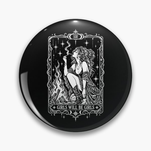 Item preview, Girls Will Be Girls Witch With Sigarete designed and sold by Cozysmatsh.