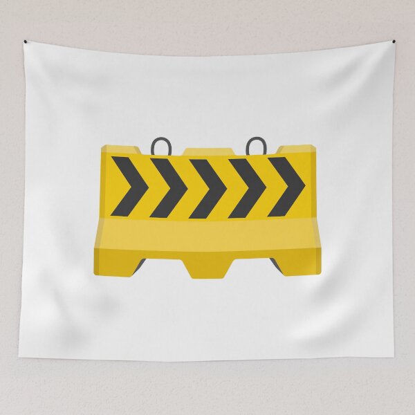 Item preview, Road Construction Barrier Icon designed and sold by VectorForge Studio.