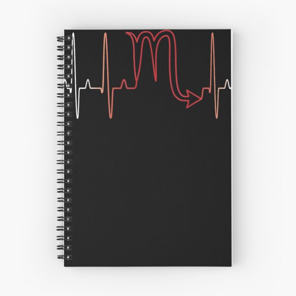 Item preview, Scorpio Zodiac Sign Heartbeat designed and sold by Nerocatish.