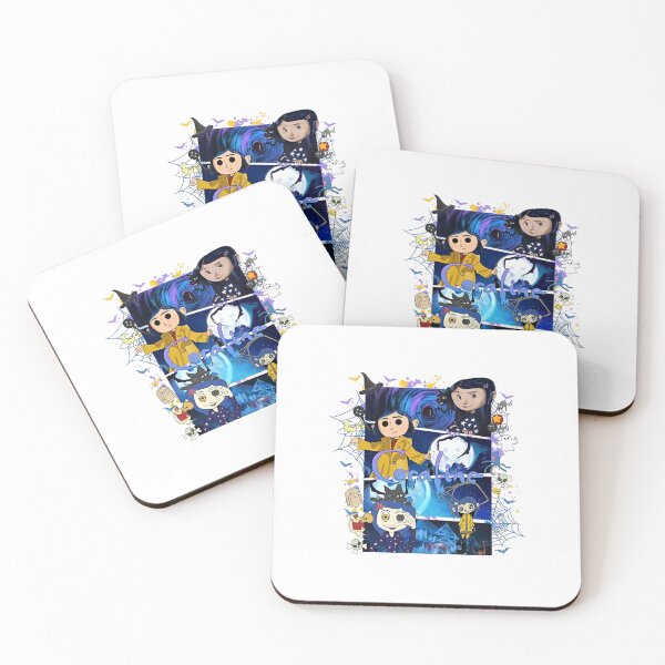 Item preview, Coraline Movie Spooky Collages Halloween designed and sold by Foroirebouti.