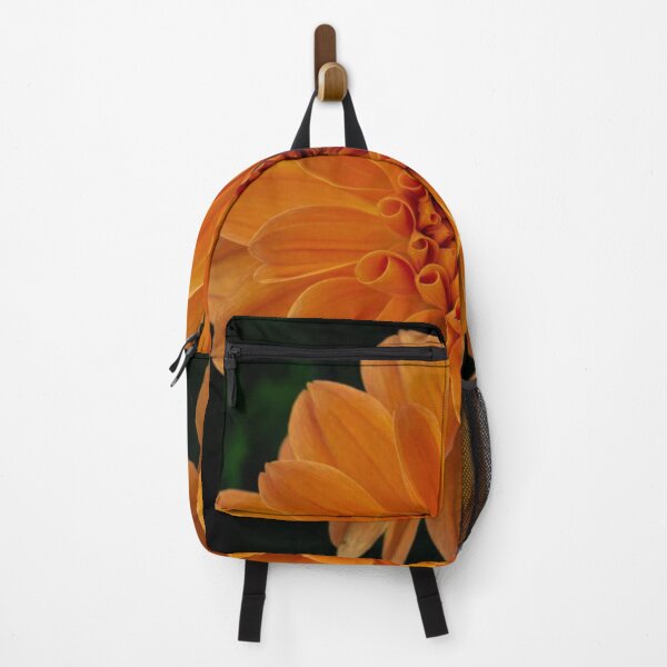 Item preview, Bright Orange Dahlia Bloom Macro Photography designed and sold by rilukama.