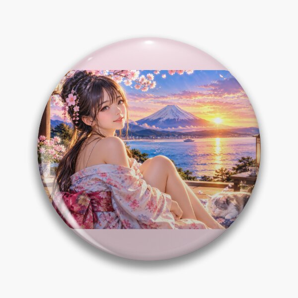 Item preview, Whispers of Spring – A Japanese Sunset Dream designed and sold by Kurekou Lab.